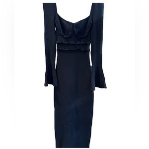 Self protrait knit dress